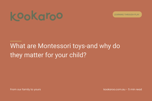 What are Montessori toys — and why do they matter for your child?